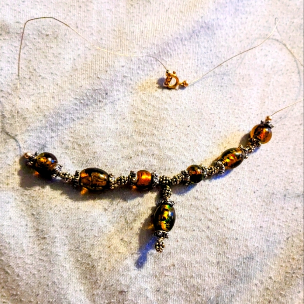 Vintage amber necklace